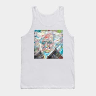 ARTHUR SCHOPENHAUER oil portrait Tank Top